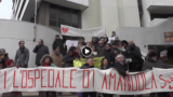 Ancona 28-01-2019 Sit In Sanita’ Comitato Pro Ospedali Pubblici Marche